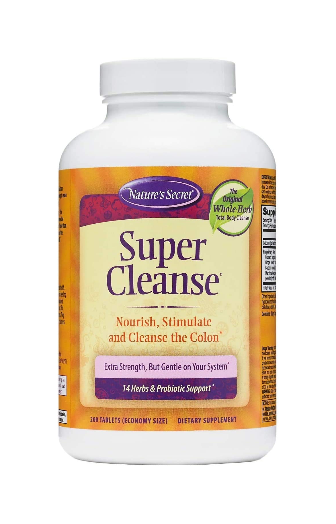 Super Cleanse Nature's Secret at ProHealth Solutions
