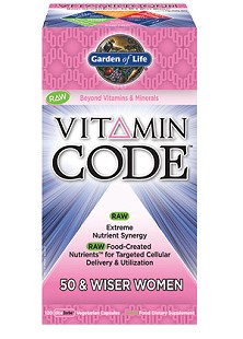 Vitamin Code Women's 50 & Wiser Formula from Garden of Life