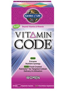 Vitamin Code Women's Formula from Garden of Life